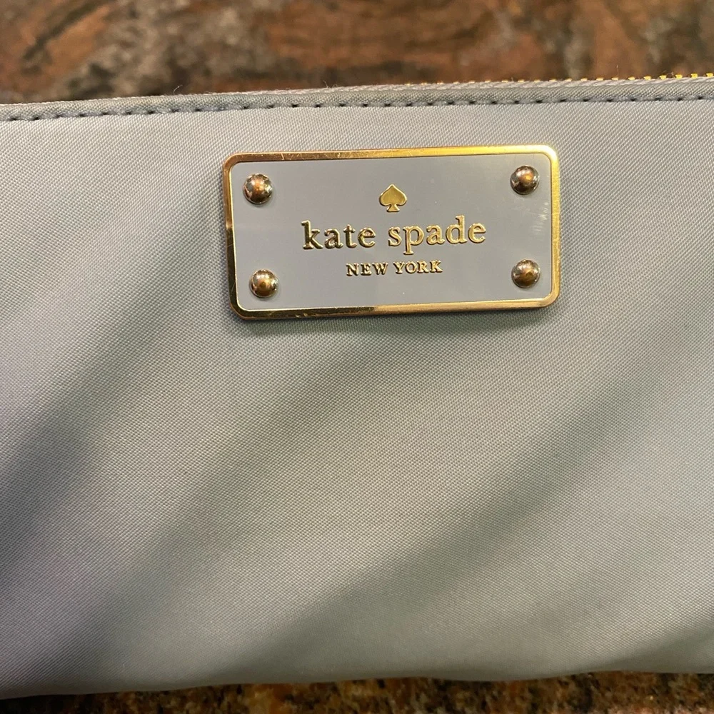 Kate Spade light blue colored wallet